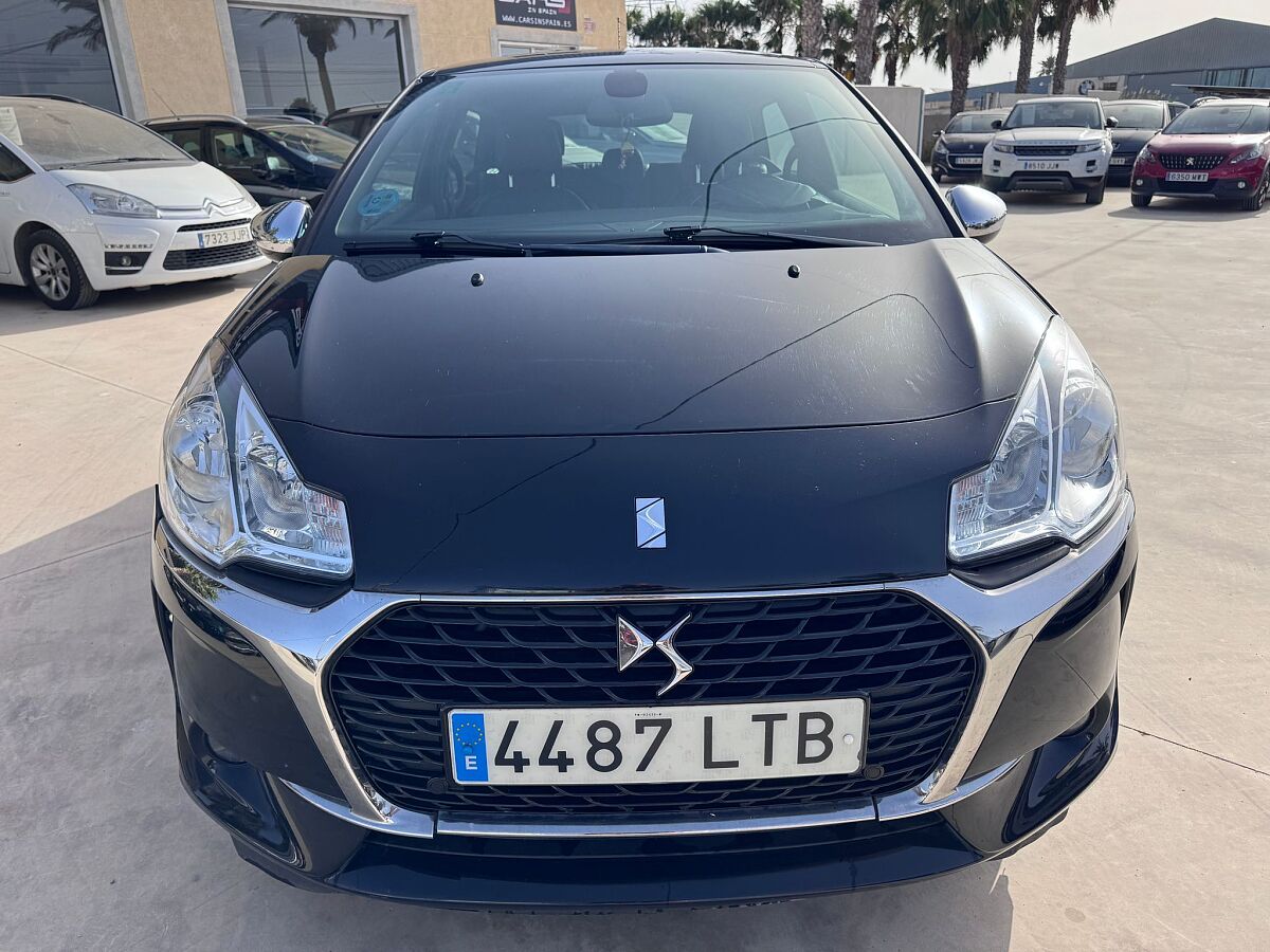 CITROEN DS3 EXCLUSIVE 1.2 E-THP AUTO SPANISH LHD IN SPAIN 121000 MILES 2018